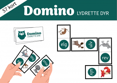 Domino: Lydrette ord