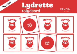 Memory: lydrette firelydsord