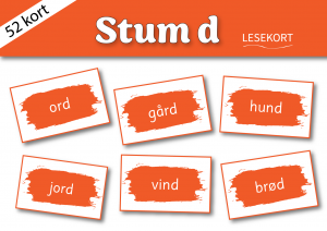 Lesekort: stum d